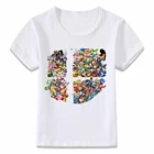 Для детей от одного года до четырех лет, изображение на футболке Smash братьев Марио хлопковая детская футболка для девочек куртка из искусственной кожи для мальчиков и девочек рубашки для малышей