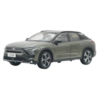 118 alloy die casting car model dongfeng citroen versailles c5 x 2021 high end collection childrens gift family display