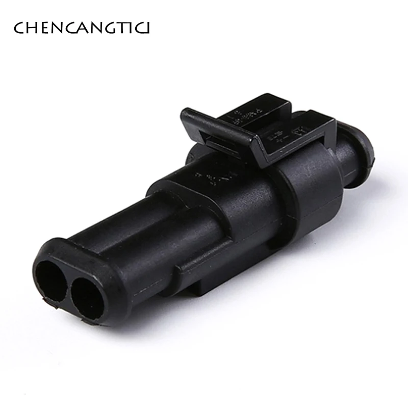 5 комплектов 2 Pin/way Женский Мужской AMP SuperSeal 282104-1 282080-1 Водонепроницаемый Электрический автомобильный разъем для автомобиля