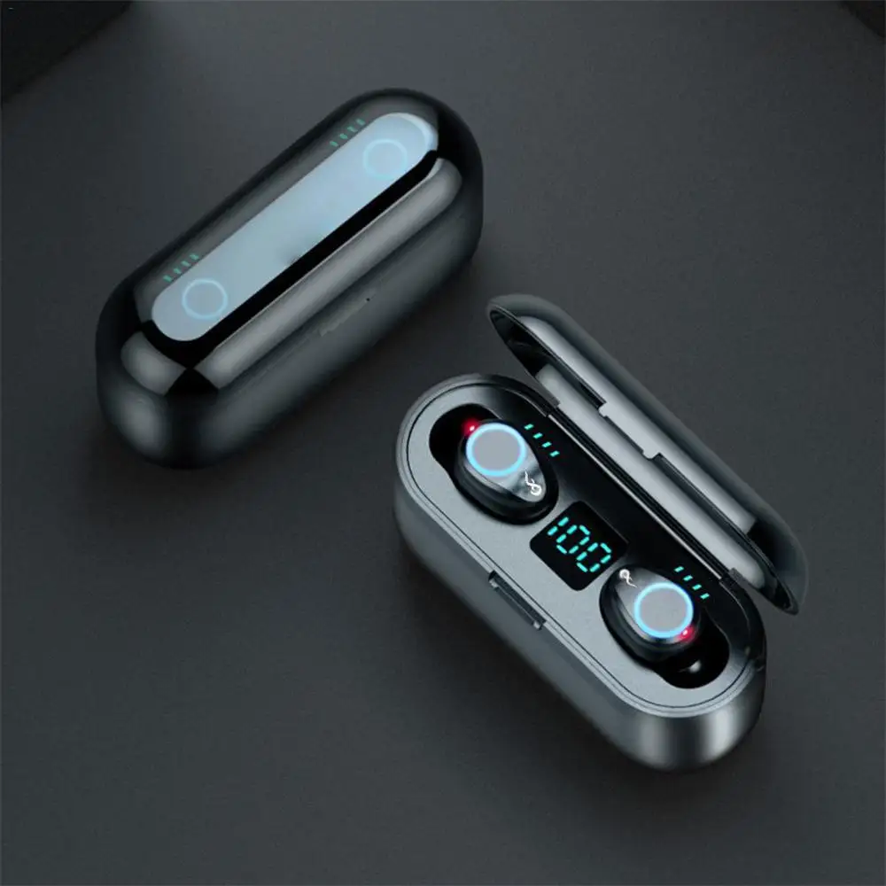 mini Bluetooth 5.0 Earphone with Charging Box Headset Stereo in stock Earbuds for MIjia Airdots iPhone Samsung Huawei mp4 | Электроника