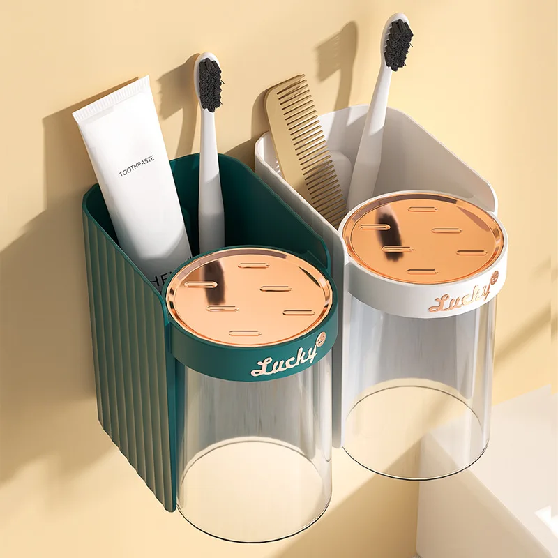 

Настенный магнитный держатель для зубной пасты, зубной щетки и гребня
