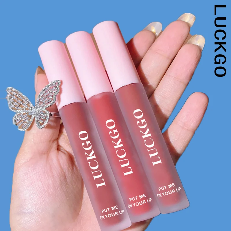 

Velvet Lip Gloss Lip Creative Moisturizing Matte Lipstick Matt Lip Glaze Makeup Long Lasting Lipstick Tubes Maquiagem Cosmetic
