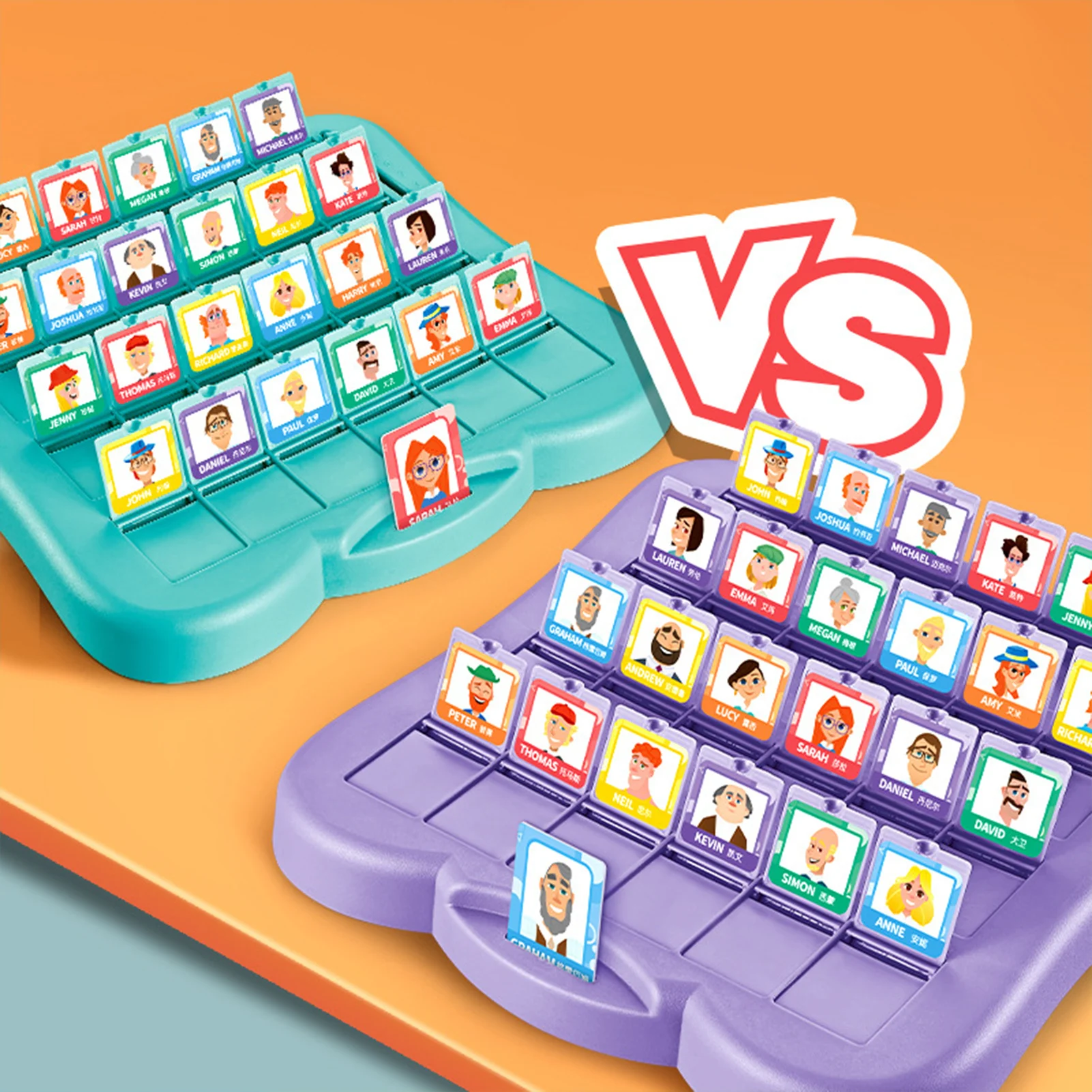 

Who Is It Classic Board Game Funny Family Guessing Games Memory Training Parent Children Time Party Indoor Games Toy justifiable