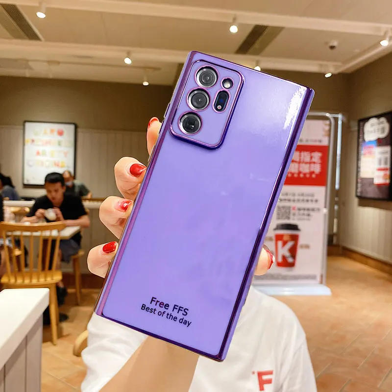 Luxury Silicone Case For Samsung Galaxy Note 20 Ultra phone Case Cover Shockproof Holder Case For Samsung galaxy Note20 ultra