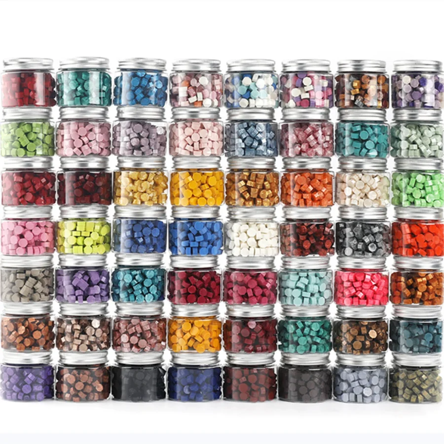 180 шт. консервы сургучная печать восьмиугольная частиц штамп конверт для