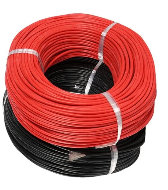 5 метров красный/черный силиконовый провод термостойкий мягкий силикагель