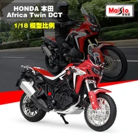 maisto 118 honda africa twin dtc bmw ducati moto car original authorized simulation alloy motorcycle model toy car collecting