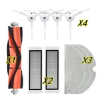 Запчасти для робота-пылесоса Roborock S50 S5 Max S6 Maxv Pure, уборочная щетка, основная боковая щетка, Hepa фильтр, тряпичная ткань, комплекты аксессуаров