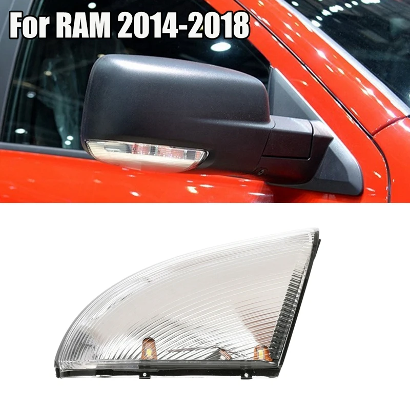 

1 Pair Rearview Mirror Light Turn Signal Lamp for 2014-2018 Dodge Ram 1500 2500 3500 4500 5500 68232479AA 68232478AA