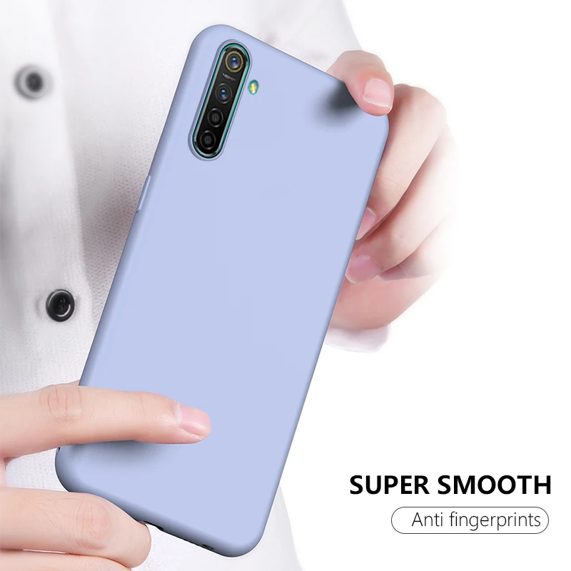 Чехол HATOLY для OPPO K5 жидкий силиконовый чехол тонкий мягкий ТПУ покрытие из