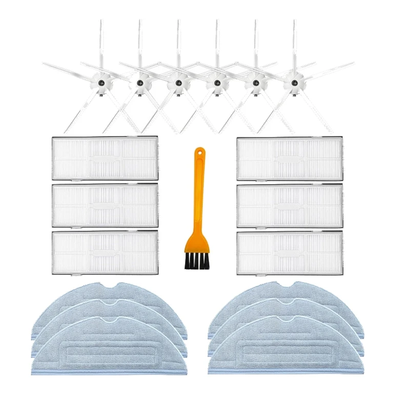 

HEPA Filter Side Brush Mop Cloths for Xiaomi Roborock S7 T7S T7S Plus Accessories Spare Parts Vacuum Cleaner Replacement