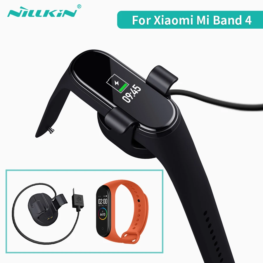 Зарядное устройство для xiaomi mi Smart Band 4 mi band 4 global зарядный кабель NILLKIN USB 30 см зарядный кабель для xiaomi band 4