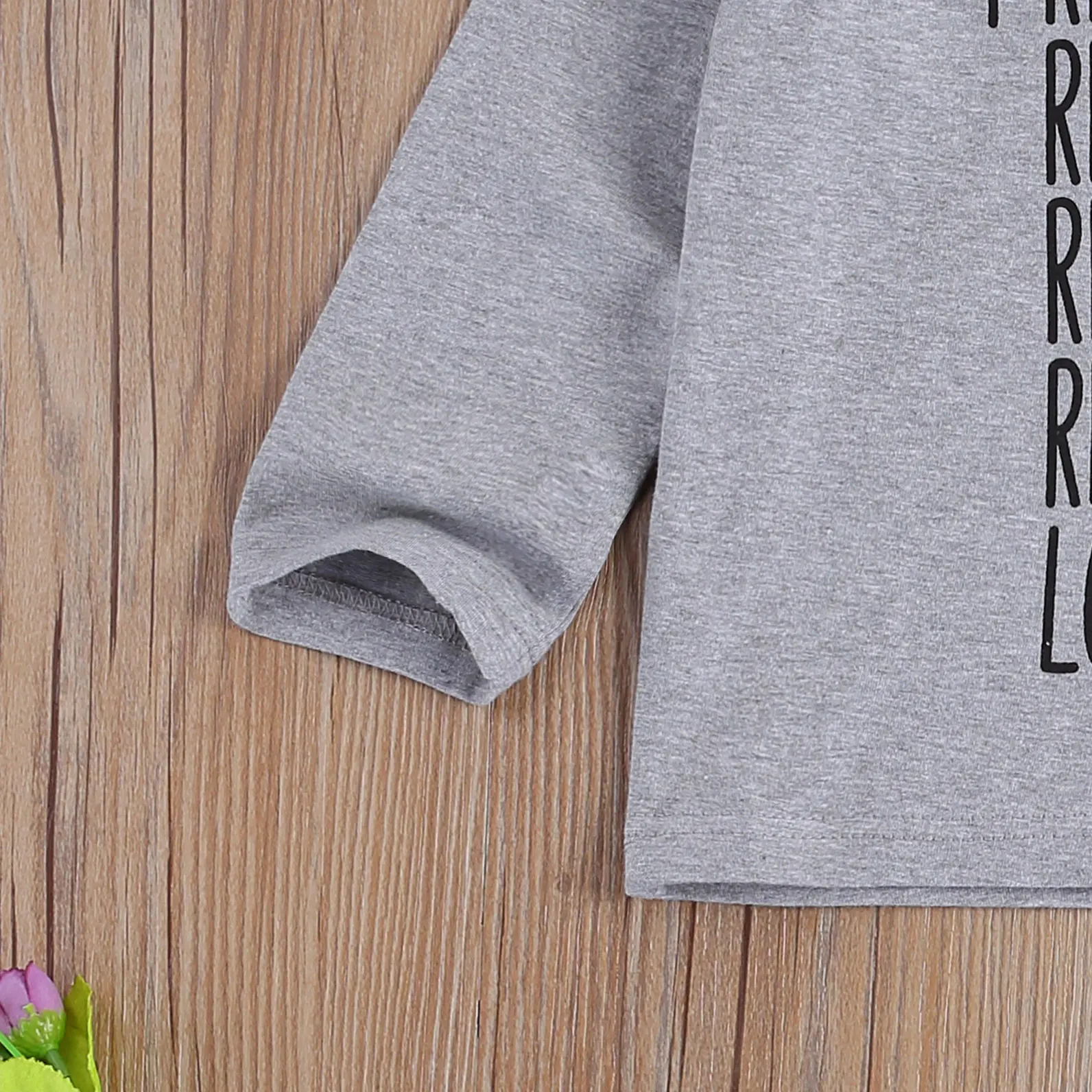 

2021 NEW Newborn Baby Clothes Letter Print Long Sleeve Pullover Tops Polka Dot Long Pants Headband 3Pcs Outfits Cotton Clothes