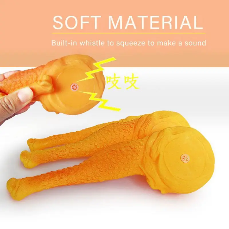 Dogs Chew Toy Pets Squeak Toys Teddy Cleaning Teeth For Small Medium And Large Dog Duck Leg Drumstick Shape T | Дом и сад