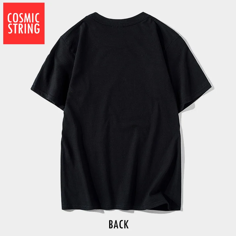 Футболка COSMIC STRING COOLMIND мужская из 100% хлопка Повседневная Свободная рубашка с