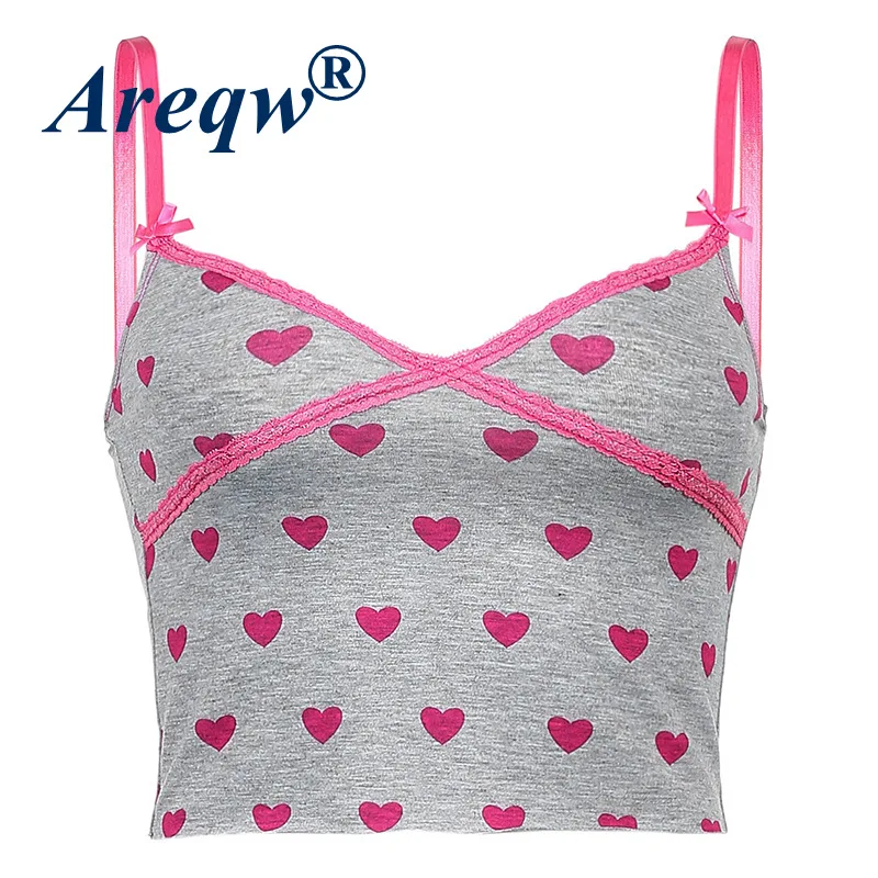 

2021 New Chest Lace Cross Stitching V-neck Camisole Women's Backless Sleeveless Top