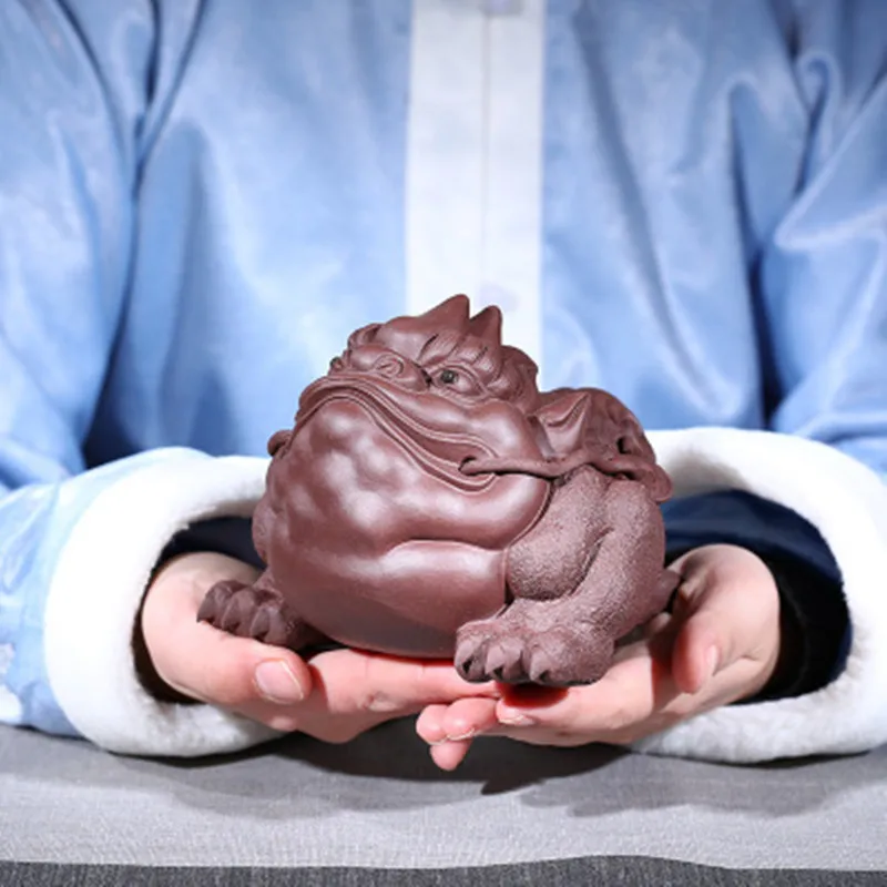 Керамические украшения чайный поднос для домашних животных Yixing Zisha глина