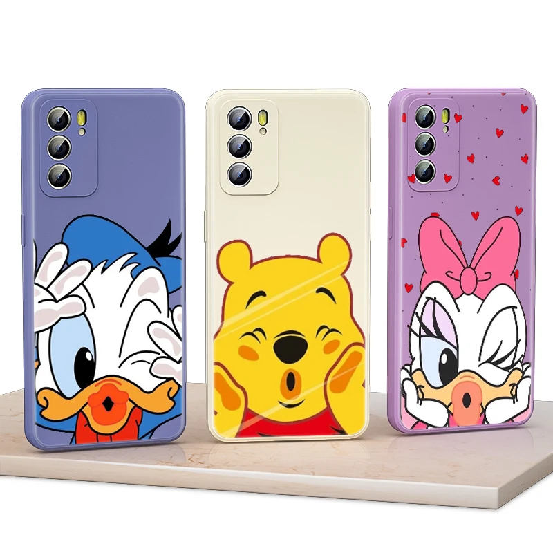 

Cute Donald Duck Liquid Silicone Soft Capa Phone Case For Huawei Nova 4E 4 3i 3 8 8i 8SE 7SE 7 6SE 7i 6SE 6 5i 5 5T Pro