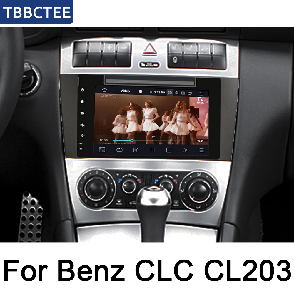 Для Mercedes Benz CLC Class CL203 2008 2009 2010 NTG Автомагнитола автомобильный dvd-плеер на основе