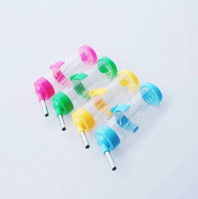 Plastic Material 125ML Dispenser Water Bottle Hamster Chic Small Animal Pet Parrot Rabbit water bottle Drinking | Дом и сад