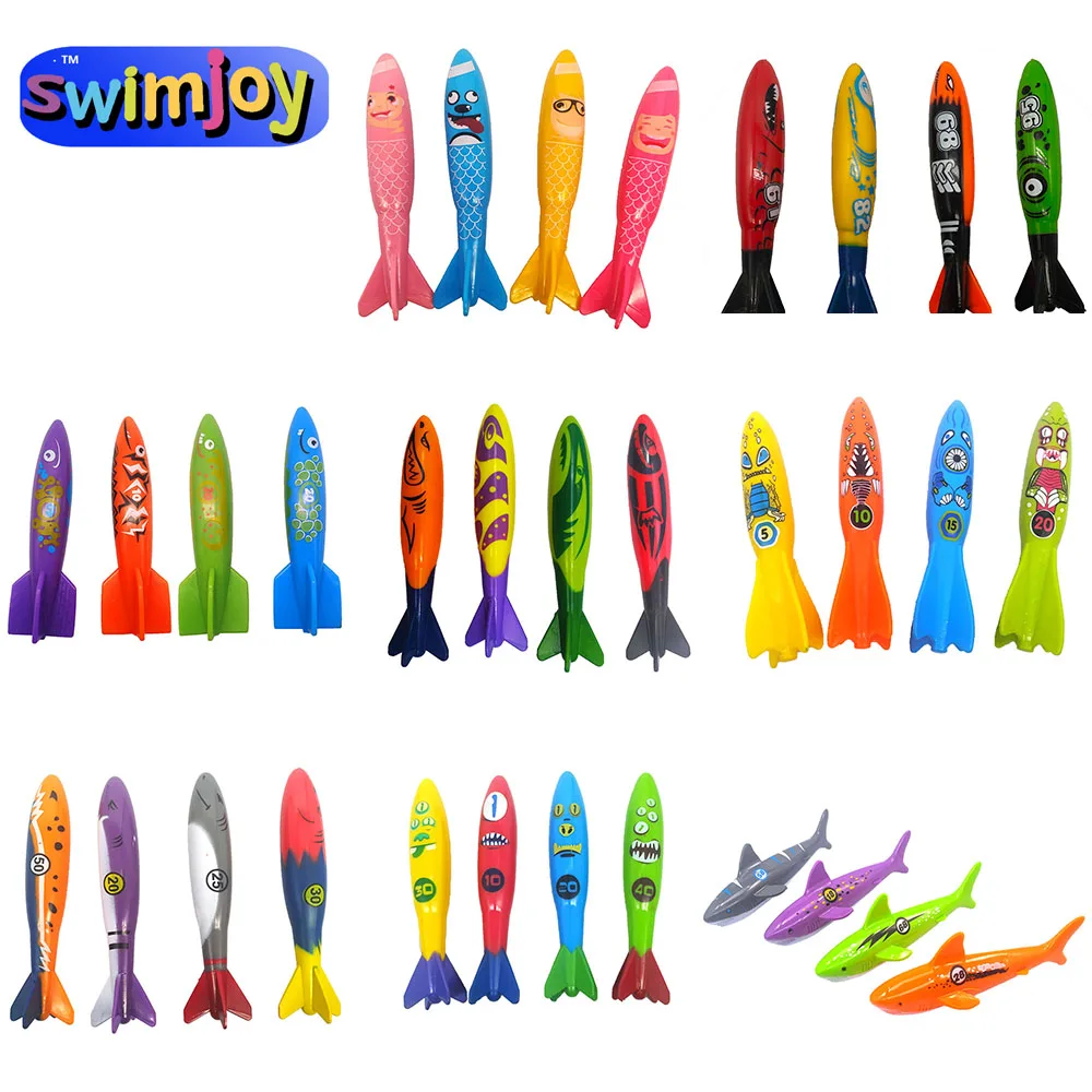 Swimjoy игрушки для дайвинга мальчиков и девочек детские летние игры бассейна