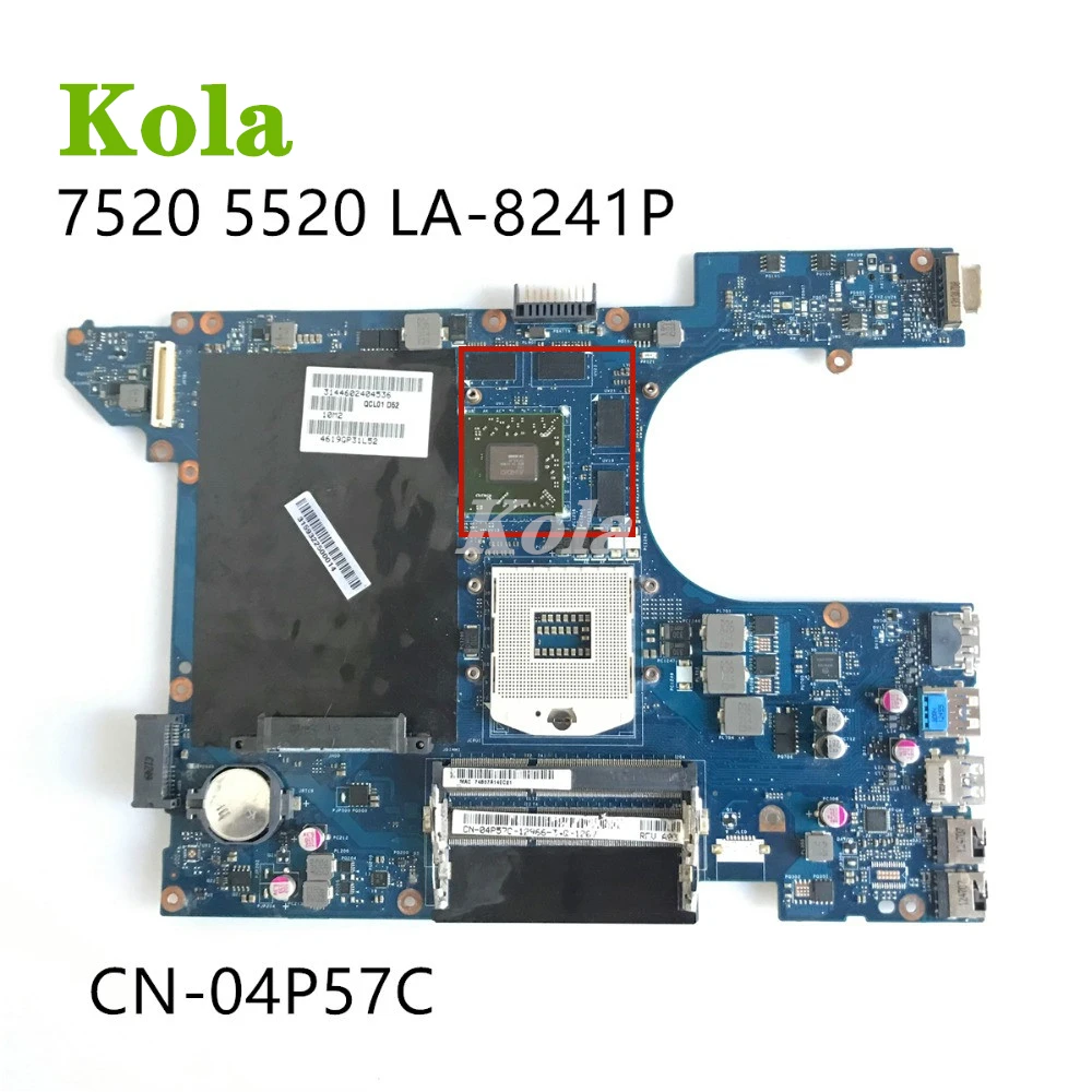 Материнская плата для ноутбука Dell Inspiron 15R-7520 5520 W/ Radeon HD 7730M 2GB HD4000 | Компьютеры и