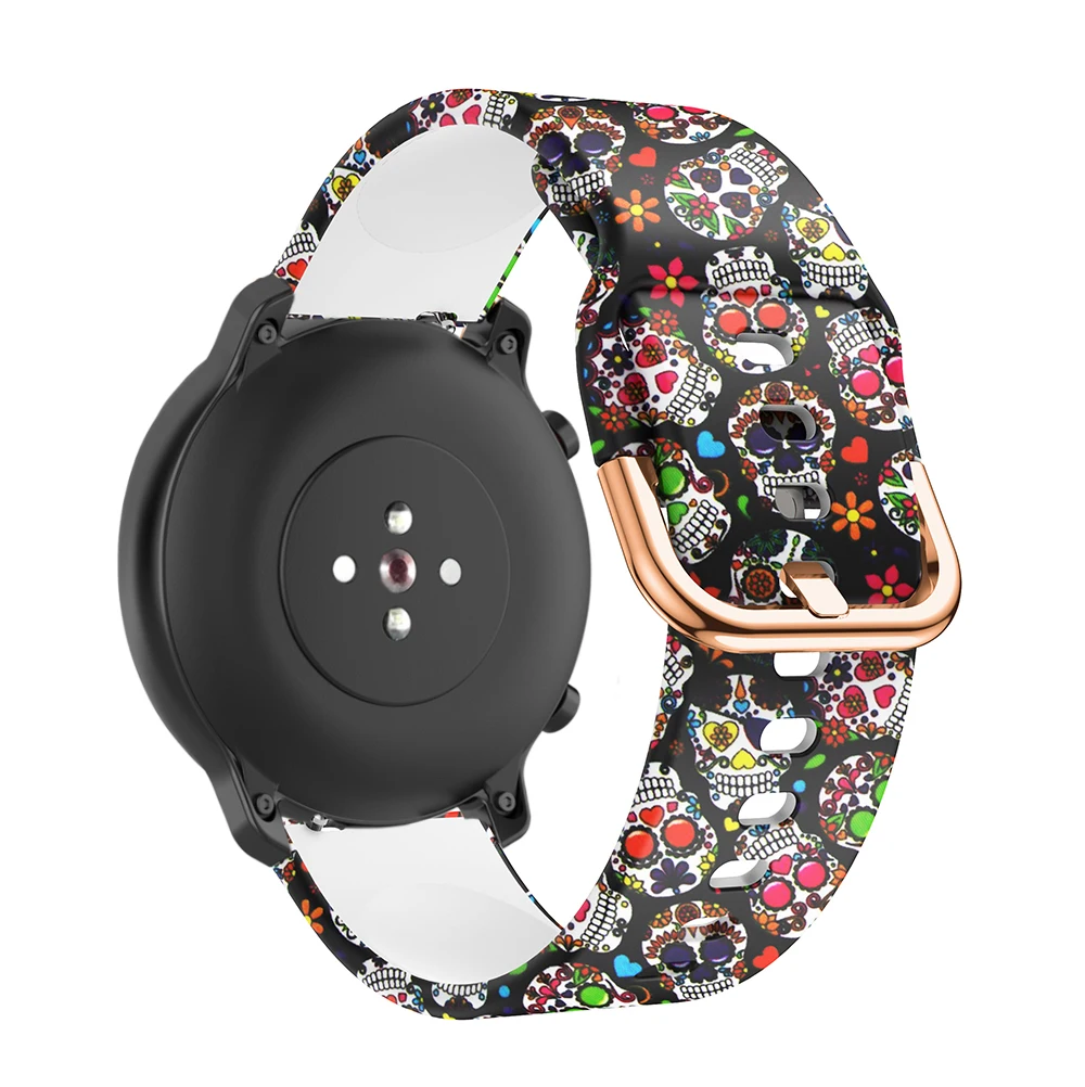 Ремешок силиконовый для Xiaomi Mi Watch S1 Huawei GT3 GT2 Pro GT2E 20/22 мм | Ремешки