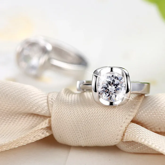 Одежда высшего качества Аутентичные 925 серебро Цвет серьги изысканный 0 75 Ct AAA CZ со