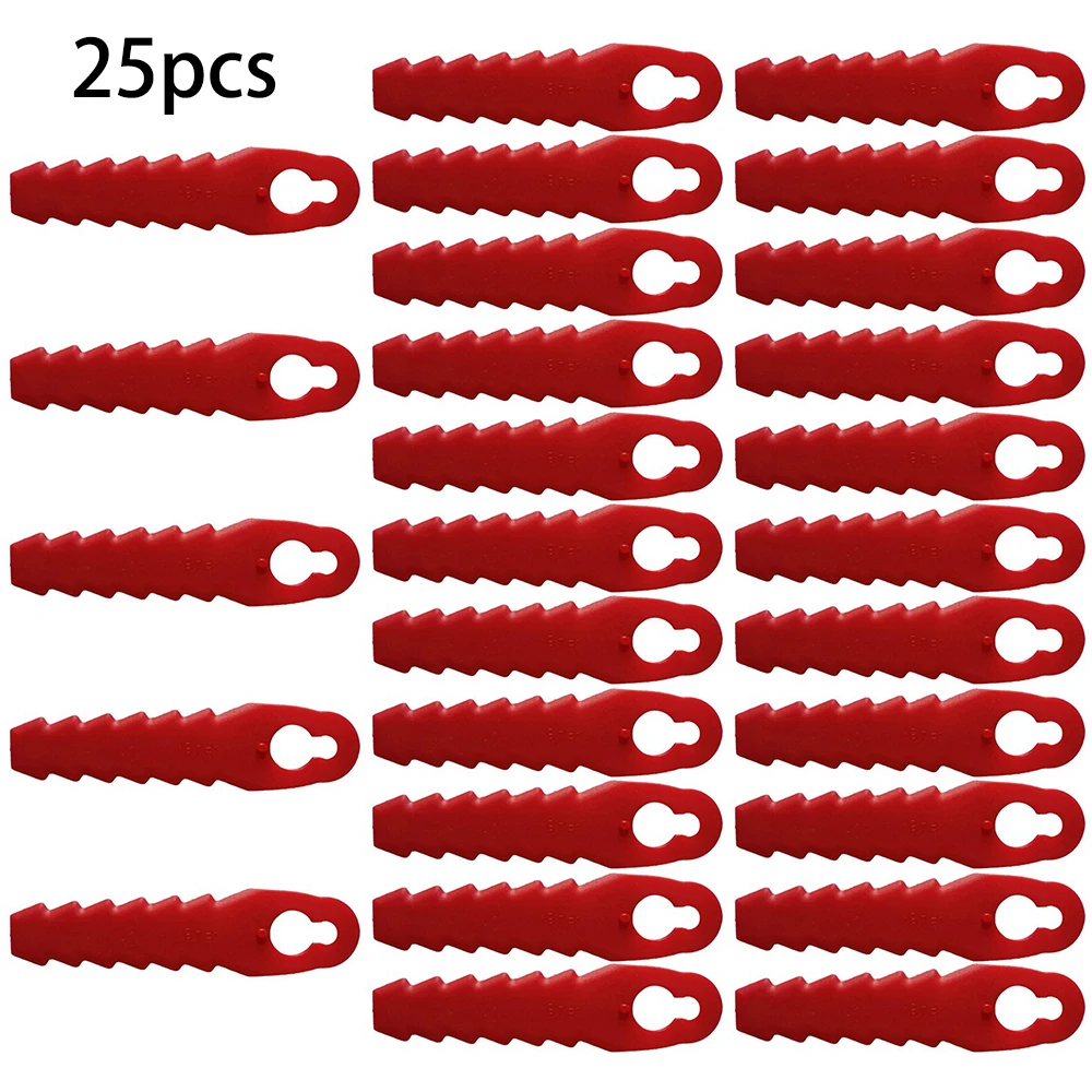 25 шт. Универсальные пластиковые лезвия с отверстием 10*5 мм резак резка для сада