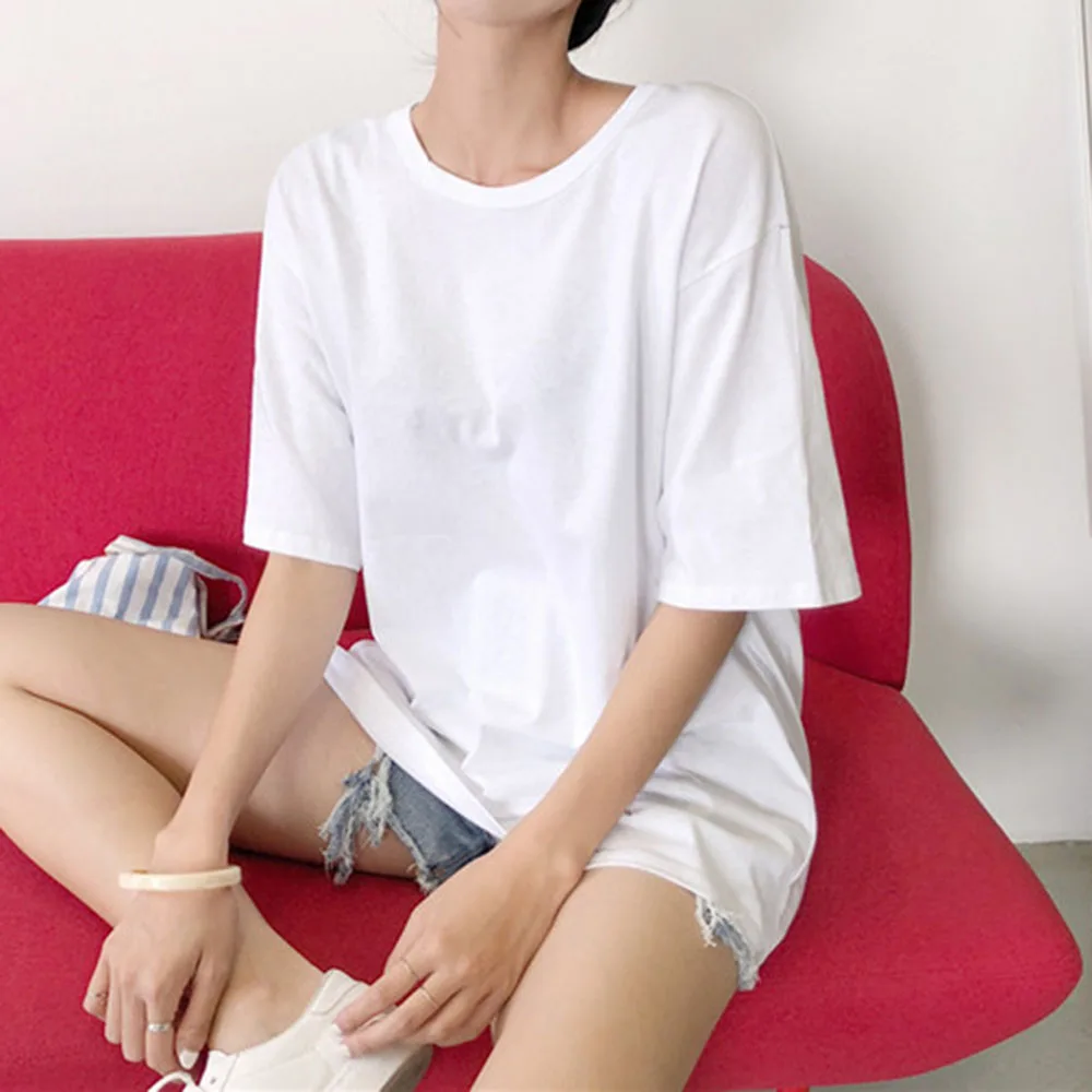 

2021 Summer New Korean Style Loose Back Hollow Bow Sexy Short-sleeved T-shirt Women Female Tops Hot Summer Short Sleeve Shirt