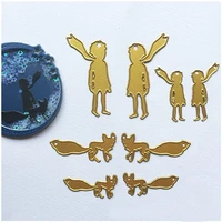 king fox frame scrapbooking metal cutting dies new 2022 stamps craft die cut embossing stencil christmas party card making