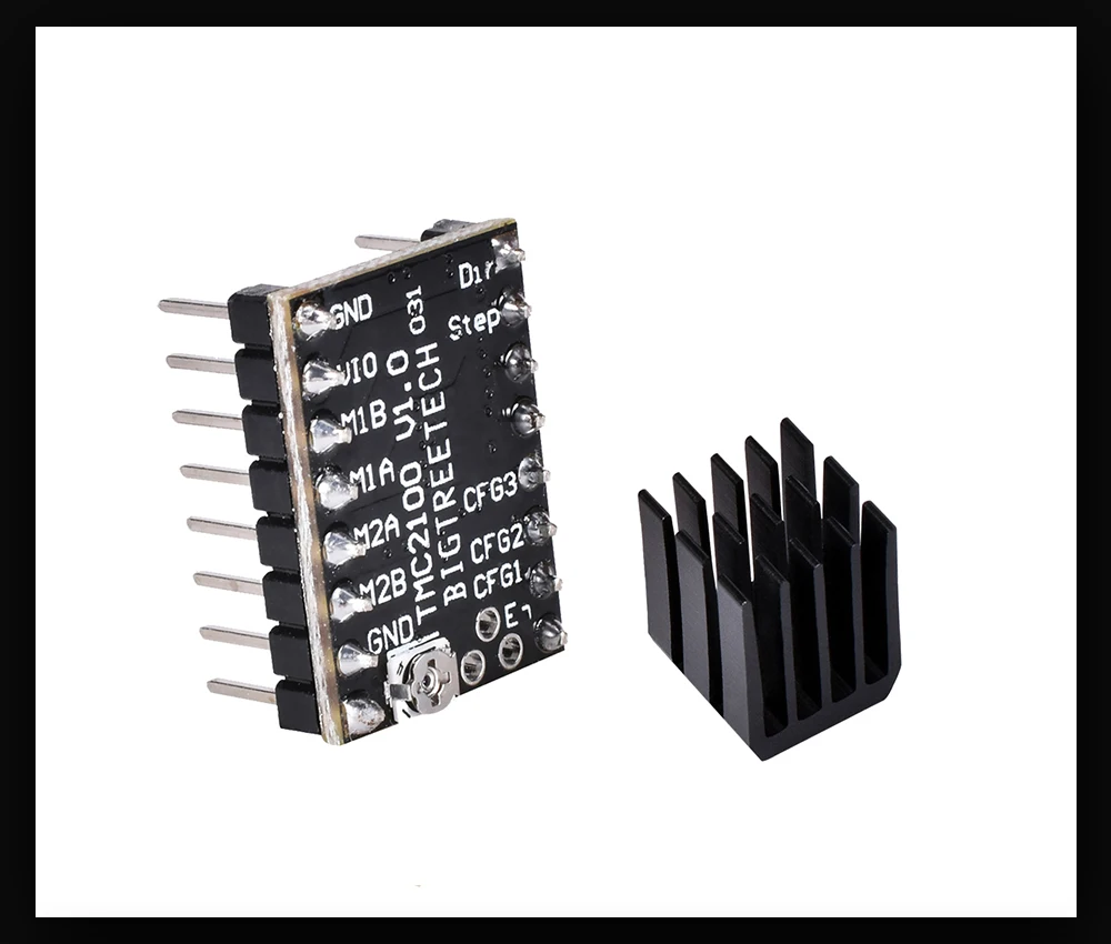 5 шт. TMC2209 UART TMC2208 TMC2130 SPI TMC5160 TMC5161 Драйвер шагового двигателя для 3D-принтера SKR V1.3 PRO MINI MKS GEN Reprap