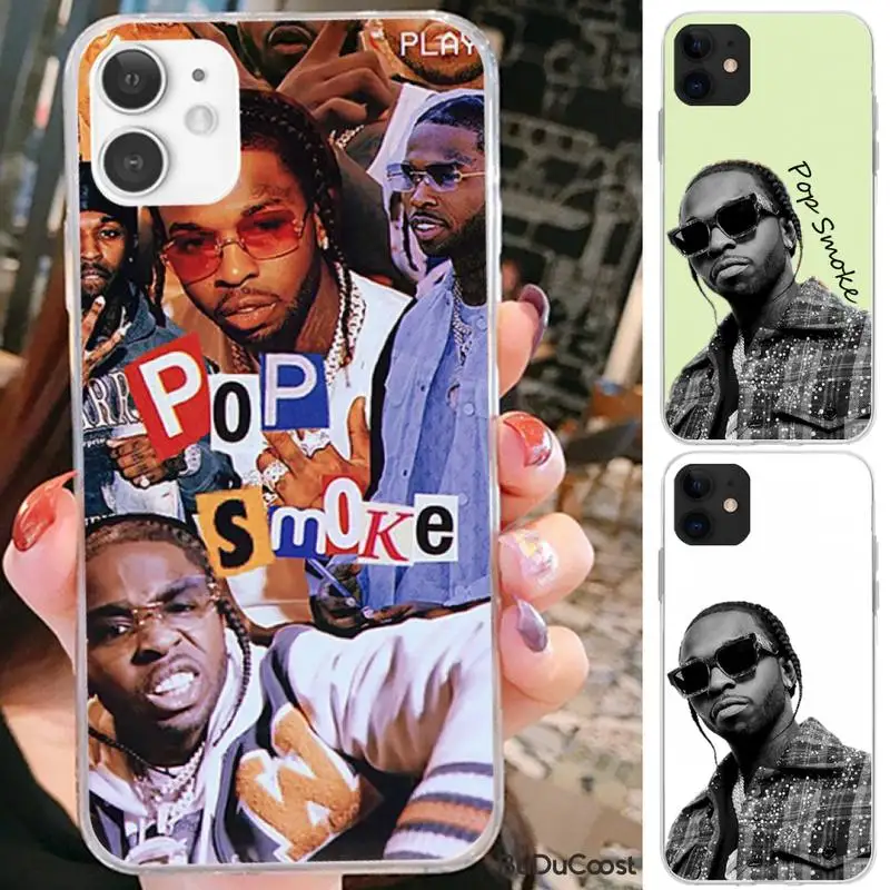 Чехол для телефона Versaca Pop Smoke Rapper iPhone 7 8 Plus X XS Max XR чехол iphone 5s SE 2020 6 6s 11Pro|Бамперы| |