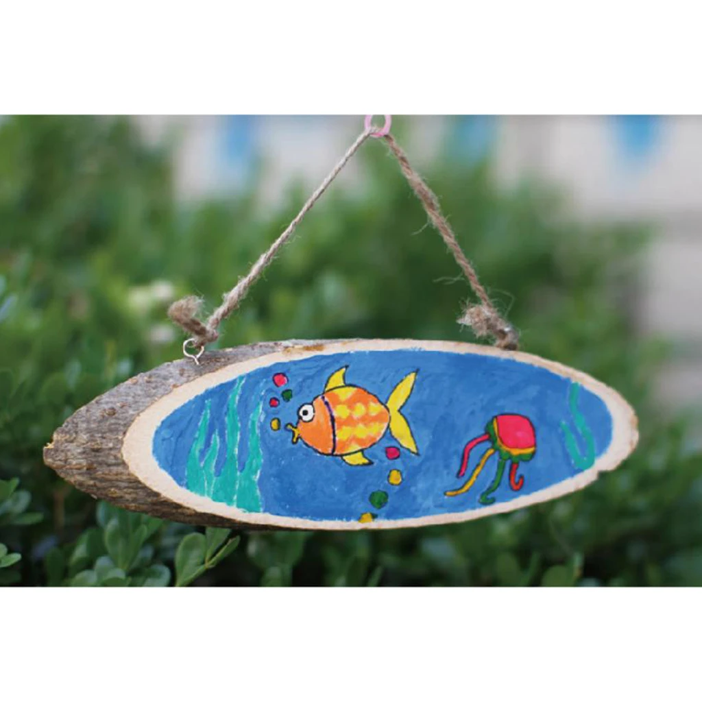 

Large Rustic Natural Wood Pine Tree Slices Oval Wedding Christmas Decor DIY