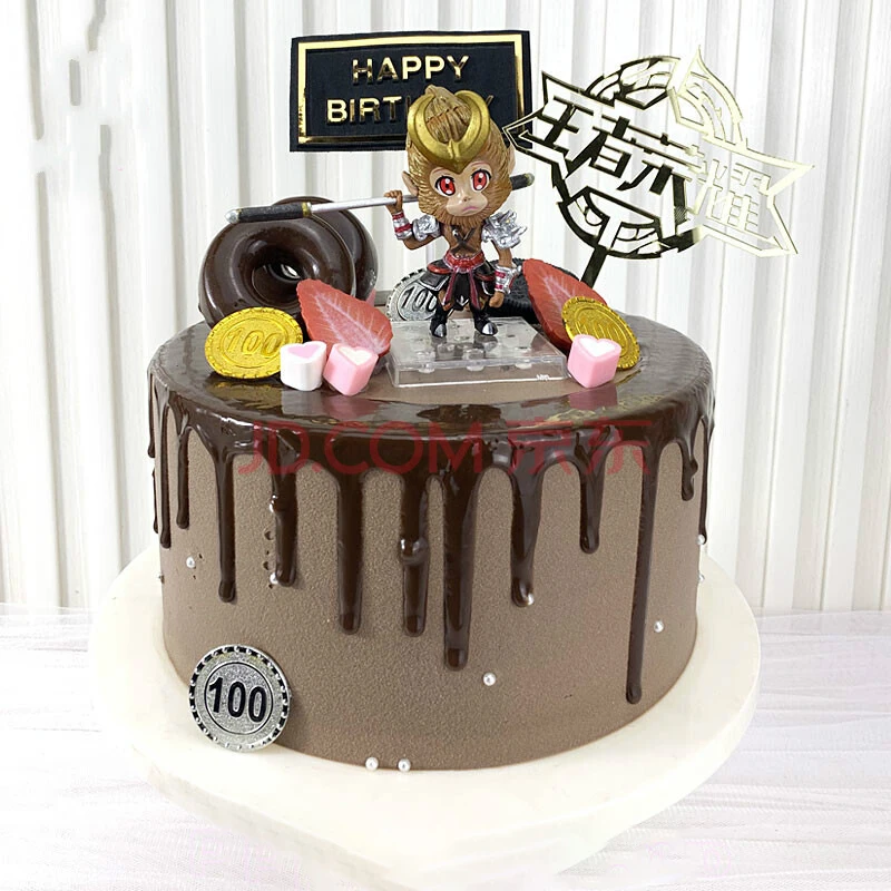 Арена Валора модель украшения торта на день рождения Ли Бай Чжун Чжао Юн Артур