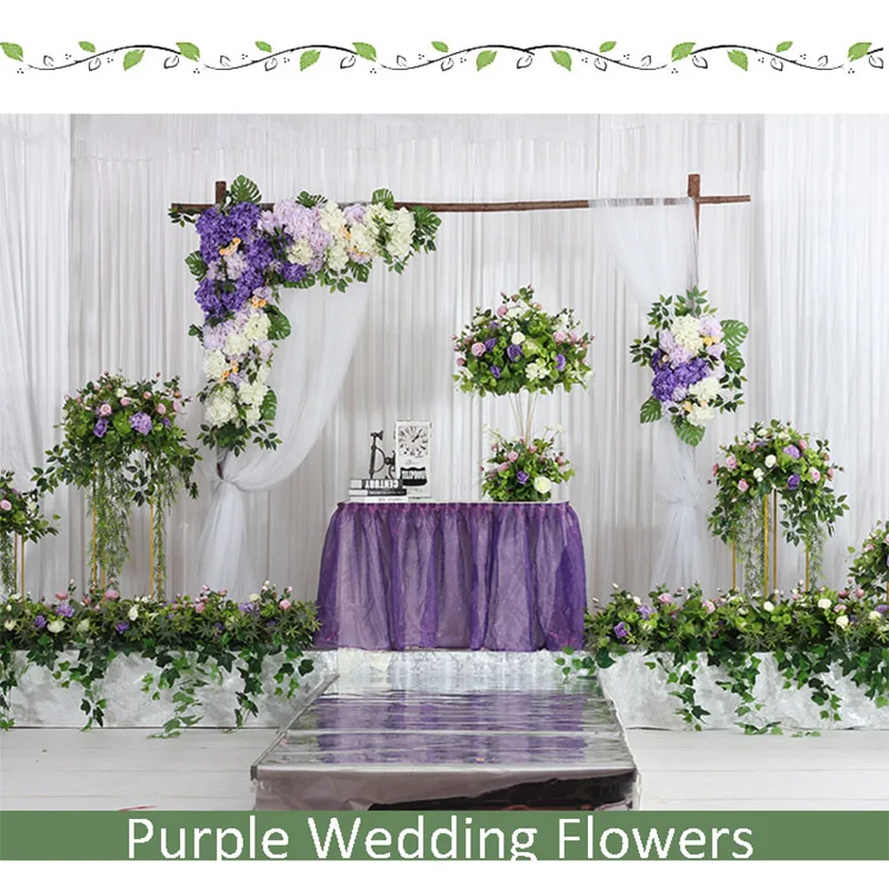 Свадебные вечерние украшения для дома искусственные шелковые цветы аксессуары