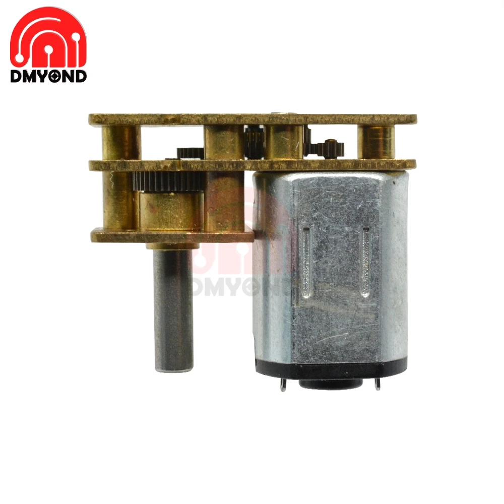 GA1024 N20 DC снижение Шестерни двигатель 3V 6V 12 Вольт 100 об/мин 150 200 300 400 Micro Скорость