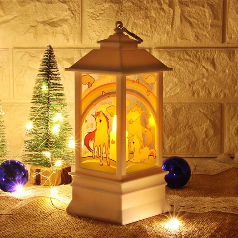 Украшения для рождественской елки светодиодный Рождественская свеча со Ной