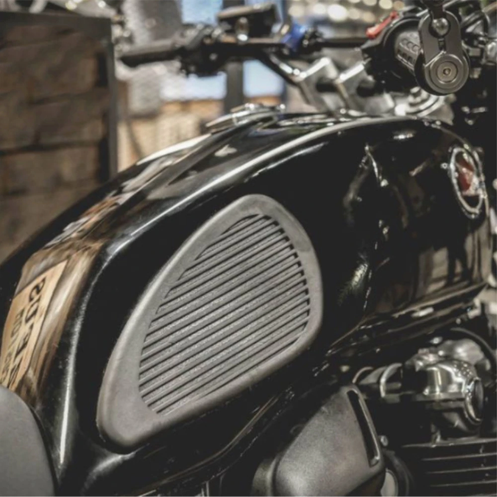 Кафе гонщик мотоцикл ручка бака топливный бак водонепроницаемый стикер масляный