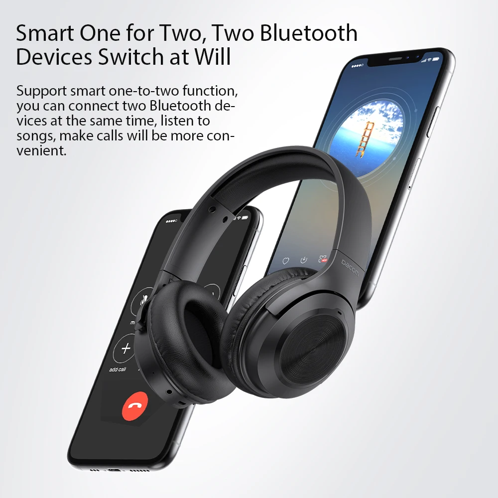 DACOM HF004 Bluetooth гарнитура два в одном динамик глубокий бас стерео