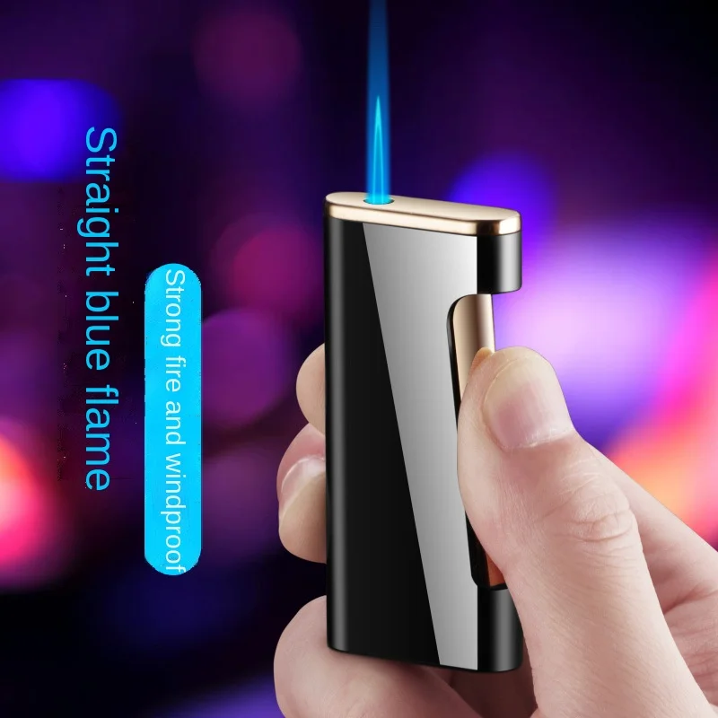 

Windproof Lighter New Straight Into Men's Business Cigarette Lighter Daily Lighter Smoking Accessories Gadgets for Men