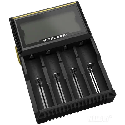 Новинка 2021 зарядное устройство NITECORE D4 с ЖК дисплеем интеллектуальная схема