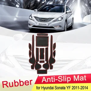 Резиновый противоскользящий коврик для Hyundai Sonata YF i45 2011 2012 2013 2014