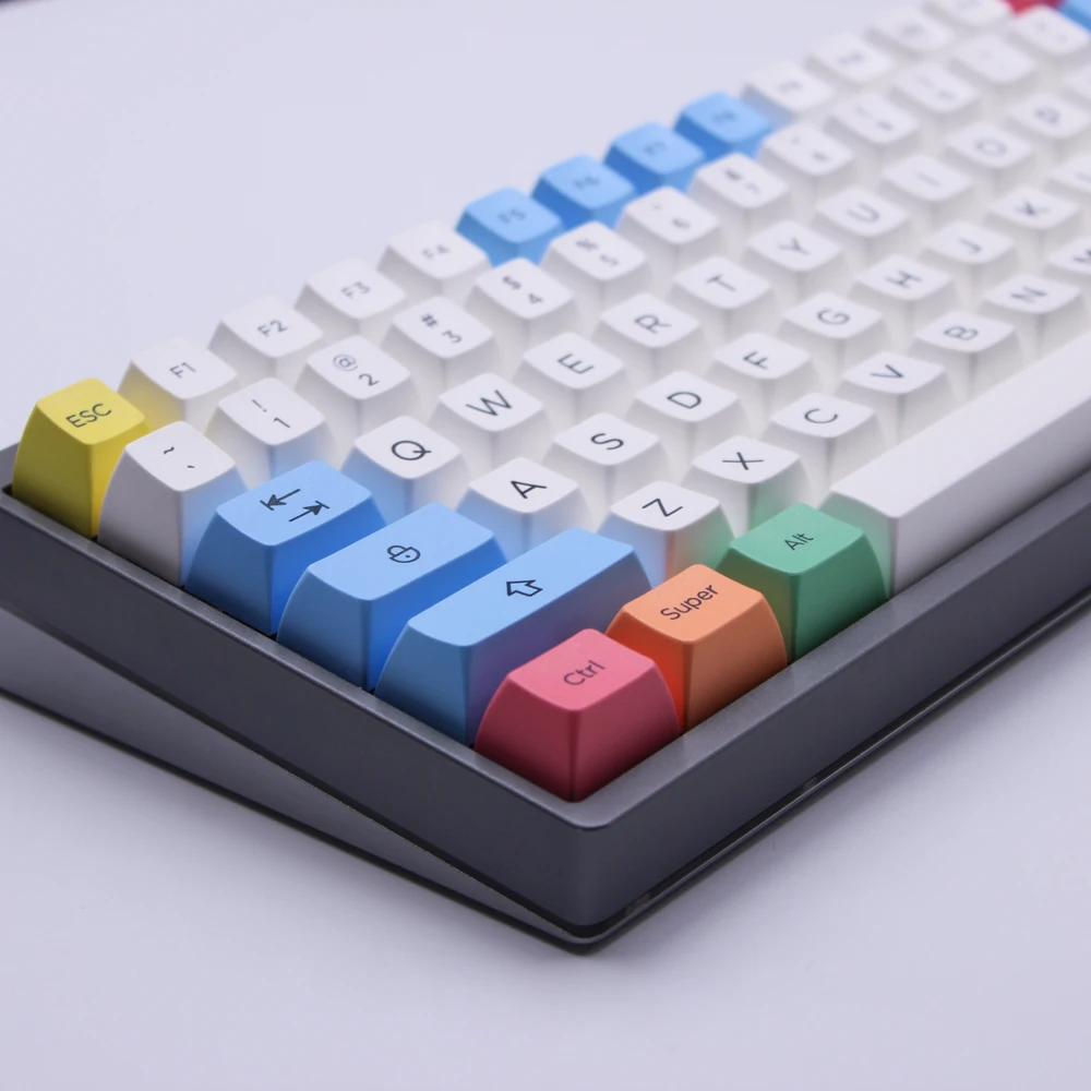 g mky dye subtion keycaps sa chalk colorway keycap sa pbt sa profile for mechanical gaming keyboard free global shipping
