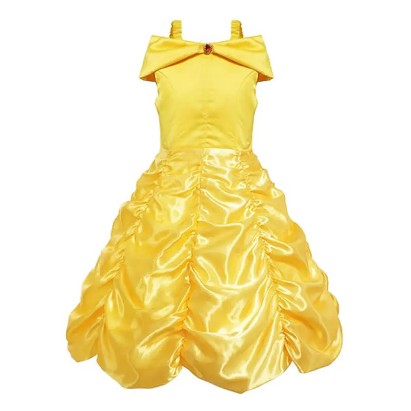 Girl Elsa Anna Dress Vampire Costumes Kids Sofia Princess Baby Girl Clothes Vaiana Unicorn Belle Vestidos Flower Girls Dresses