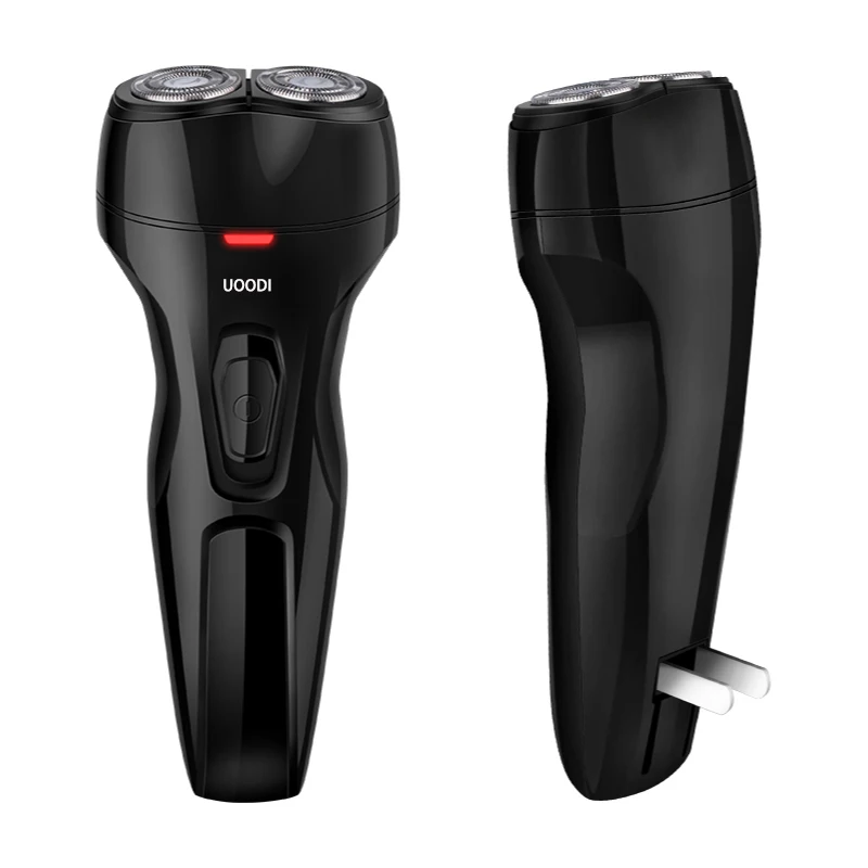 

Two Head Floating Double Ring Blade Net Electric Shaver Razor Whole Body Washing Reciprocat Twin Face