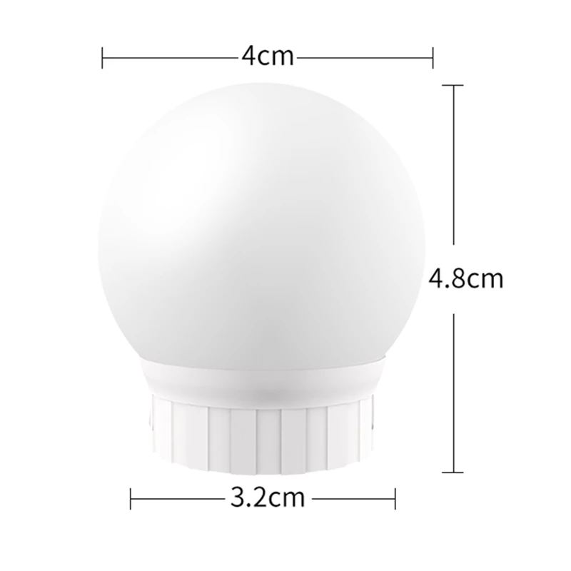 Promotion! Wall Lamp LED 16W Makeup Mirror Vanity Led Light Bulbs Press Switch USB Cosmetic Dressing Table | Строительство и