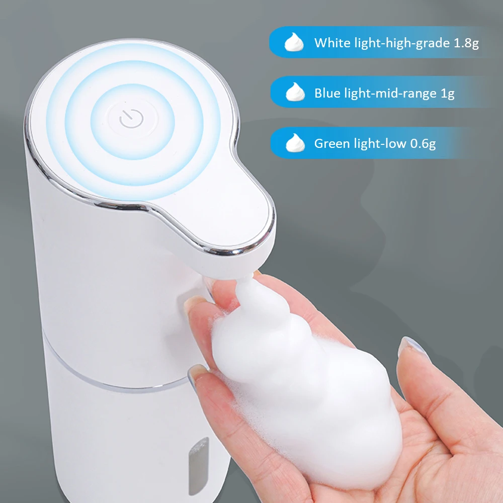 

Touchless Automatic Soap Dispenser USB Charging Smart Foam Machine Infrared Sensor Foam Soap Dispenser Hand Sanitizer Bathroom
