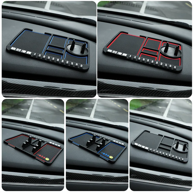 

Multifunctional Car Anti-Slip Mat Auto Non Slip Sticky Anti Slide Phone Mount Silicone Dashboard Car Pad Mat Non Slip Sticky