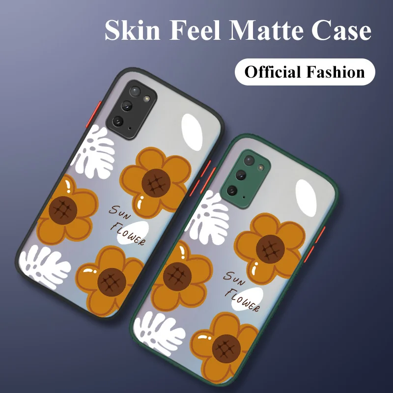 

Flowers Phone Case For Samsung A82 A72 A52 A42 A32 A22 A12 A02 A81 A91 A71 A51 A31 A21S A11 A01 A70 A50 A30 A20 A10 Back Cover